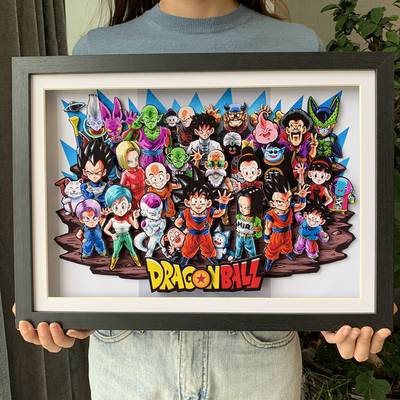 3D Quilling Paper Craft - Dragon Ball Portrait (7092440105160)