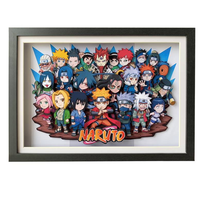 3D Quilling Paper Craft - Naruto Portrait (7092446888136)