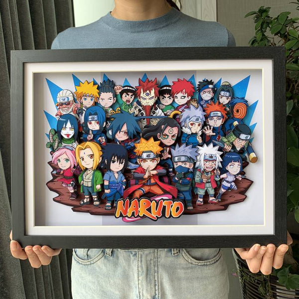 3D Quilling Paper Craft - Naruto Portrait (7092446888136)