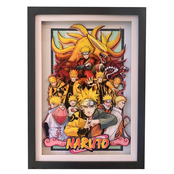 3D Quilling Paper Craft - Naruto Uzumaki (7092444922056)