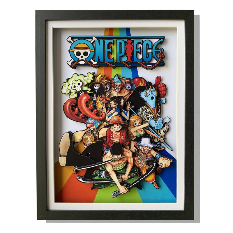 3D Quilling Paper Craft - One Piece (7092442857672)