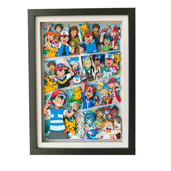 3D Quilling Paper Craft - Pokemon Family (7092434337992)