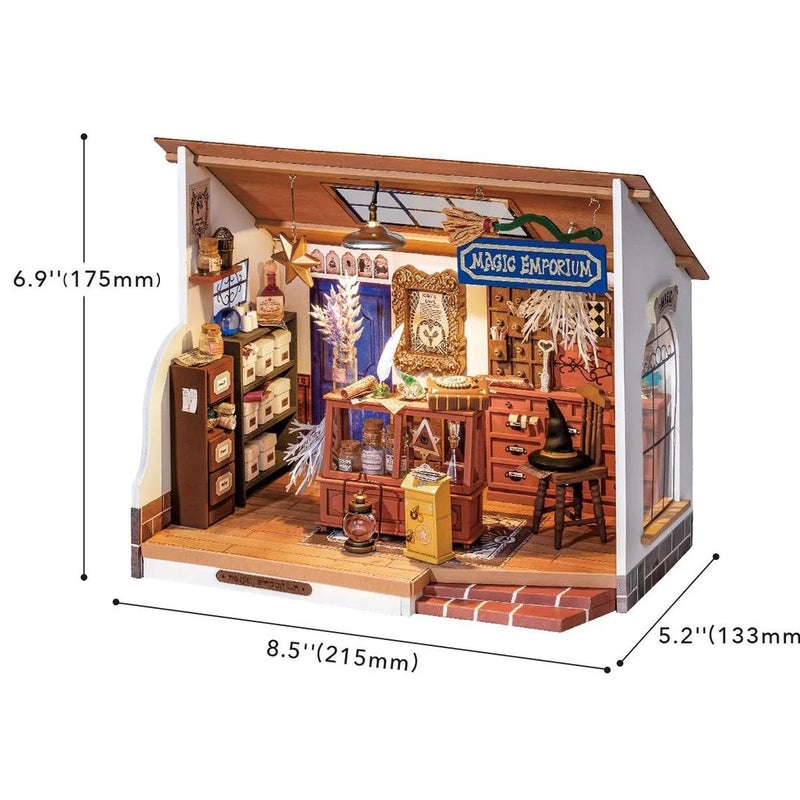 Robotime Rolife DIY Miniature House Kit DG155 Kiki's Magic Emporium