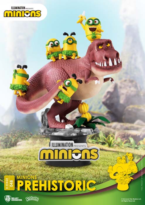 Beast Kingdom D Stage Minions Prehistoric (7245270679752)