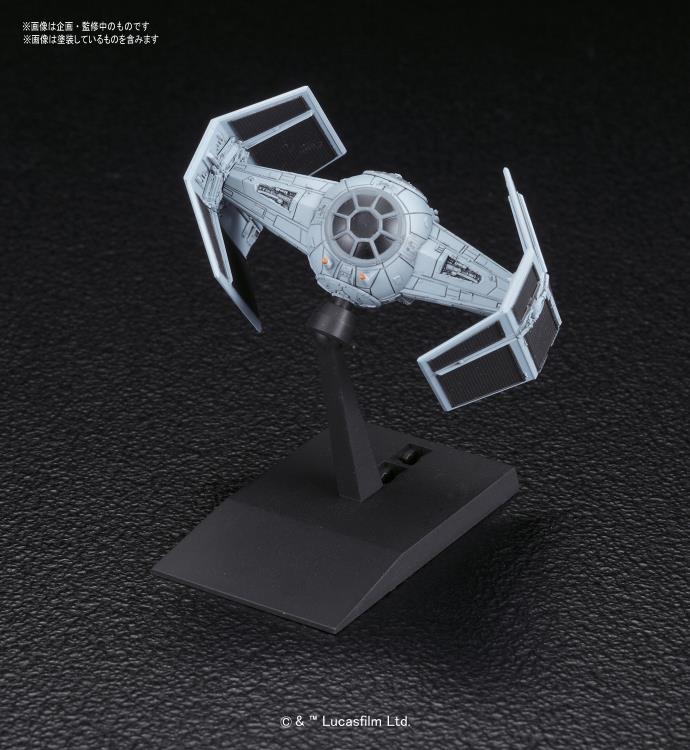 STAR WARS - VEHICLE MODEL 007 TIE ADVANCED x 1 & FIGHTER SET