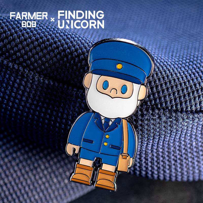 FINDING UNICORN - Farmer BOB Color Series Badage Blind Box (7090511773896)