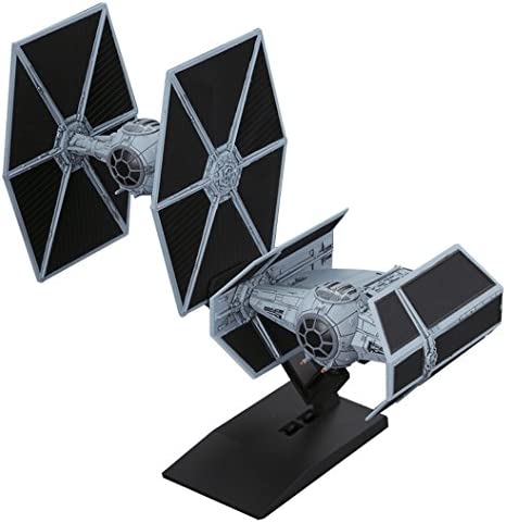 STAR WARS - VEHICLE MODEL 007 TIE ADVANCED x 1 & FIGHTER SET