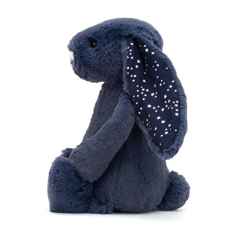 JELLYCAT BASHFUL STARDUST BUNNY ORIGINAL (MED) BLUE 9X12X31 CM