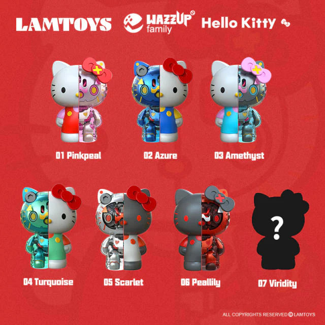 LAM TOYS Mecha Hello Kitty Series Blind Box