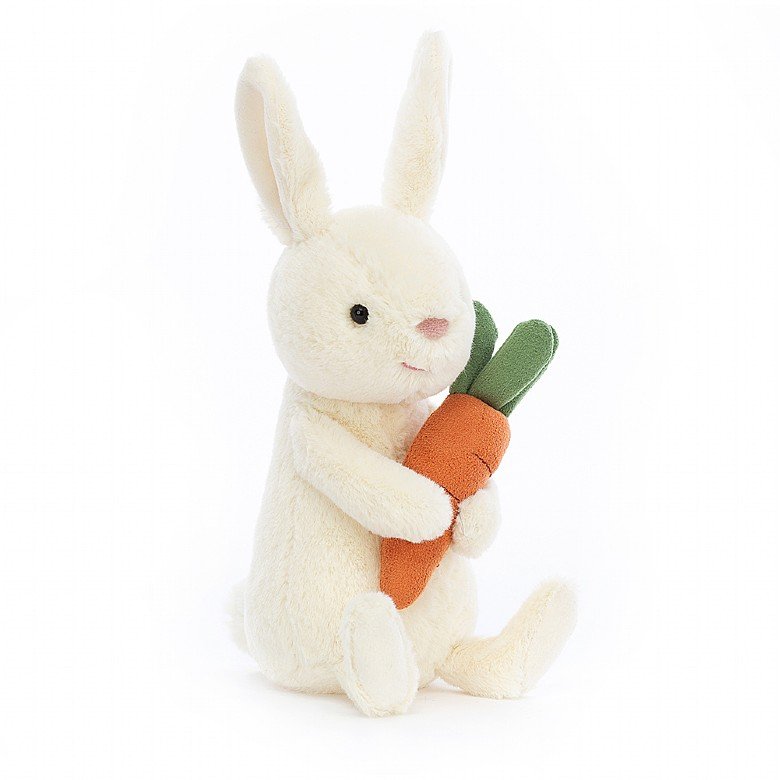 Jellycat Bobbi Bunny With Carrot (7312982245576)