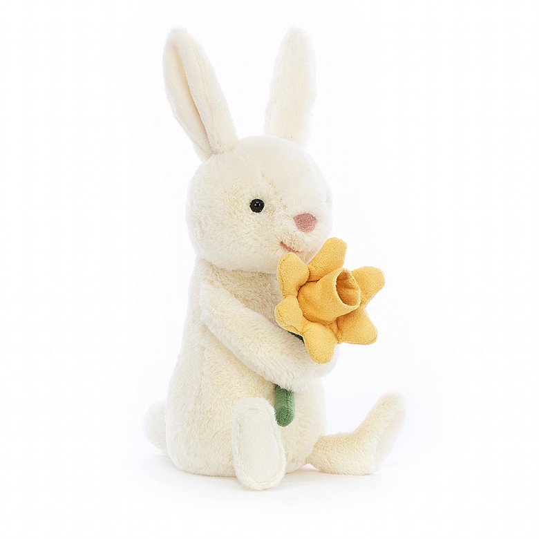 Jellycat Bobbi Bunny With Daffodil (7312984539336)