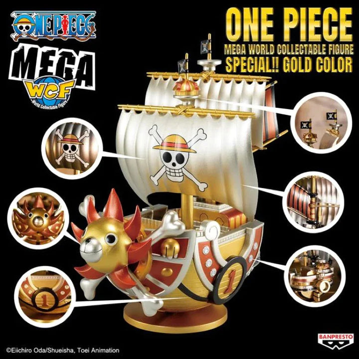 ONE PIECE - MEGA WORLD COLLECTABLE FIGURE SPECIAL!! GOLD COLOR