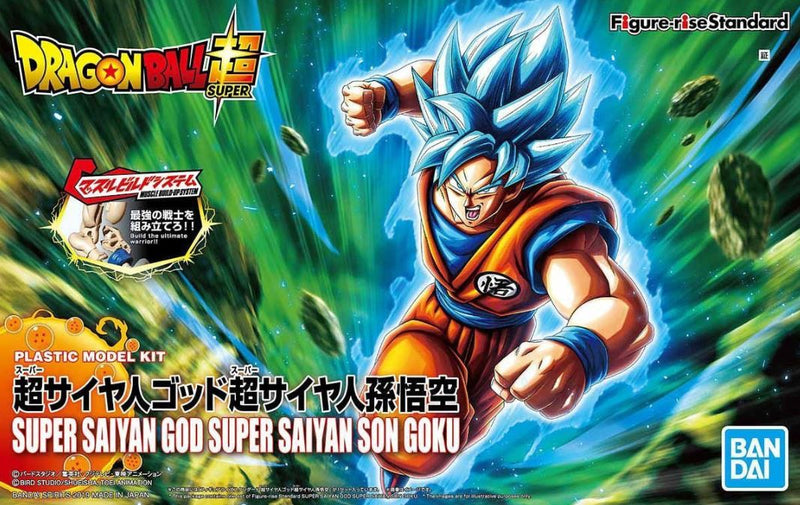 DRAGON BALL - FIGURE-RISE STANDARD - SUPER SAIYAN GOD SUPER SAIYAN GOKU (7242216407240)