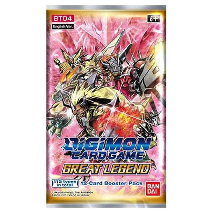 Digimon TCG: Series 04 Great Legend BT04 Booster (7243380883656)