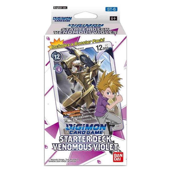 Digimon TCG: Series 04 Starter Display 06 Venomous (7243377115336)