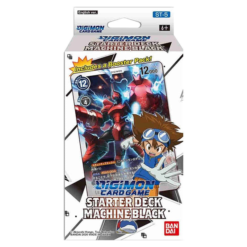 Digimon TCG: Series 04 Starter Display 05 Machine Black (7243373609160)