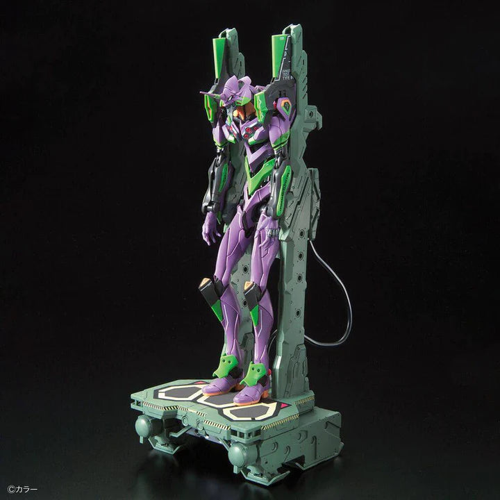 BANDAI - RG Multipurpose Humanoid Decisive Weapon, Artificial Human Evangelion Unit-01 DX Transport Platform SET