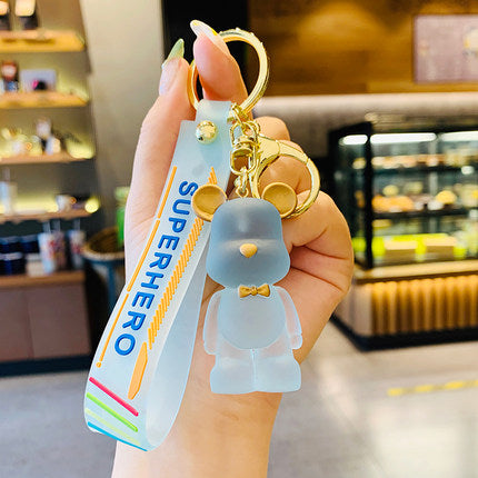 POP Keychain - Bear Clear Blue (7269874303176)