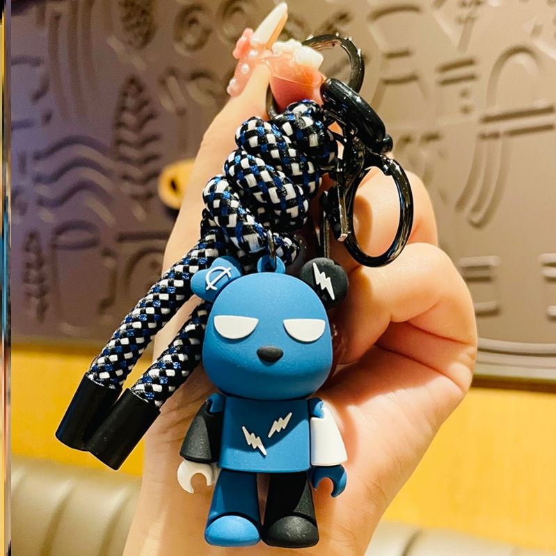 POP Keychain - Thunder Bear - Blue/Black (7269846417608)