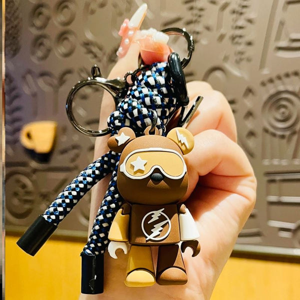 POP Keychain - Thunder Bear - Yellow/Brown (7269844713672)