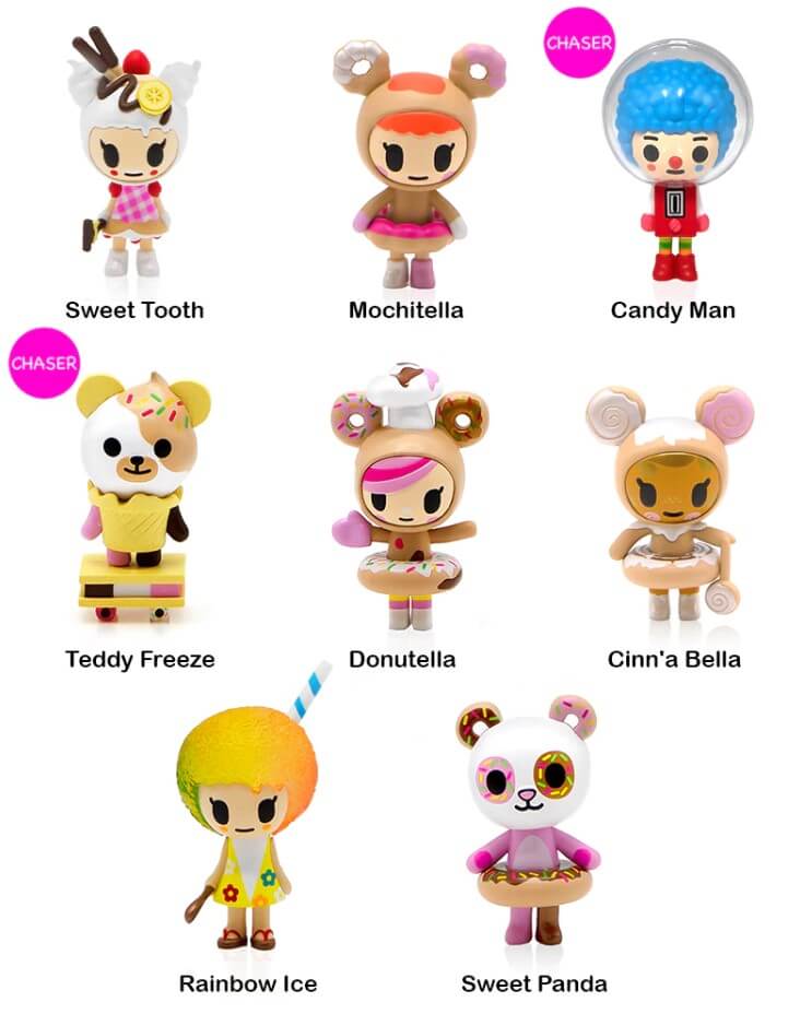 Tokidoki Donutella and Her Sweet Friends Series 4 Blind Box