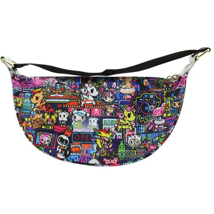 Tokidoki Midnight Metropolis Short Strap Shoulder Bag (7240793063624)