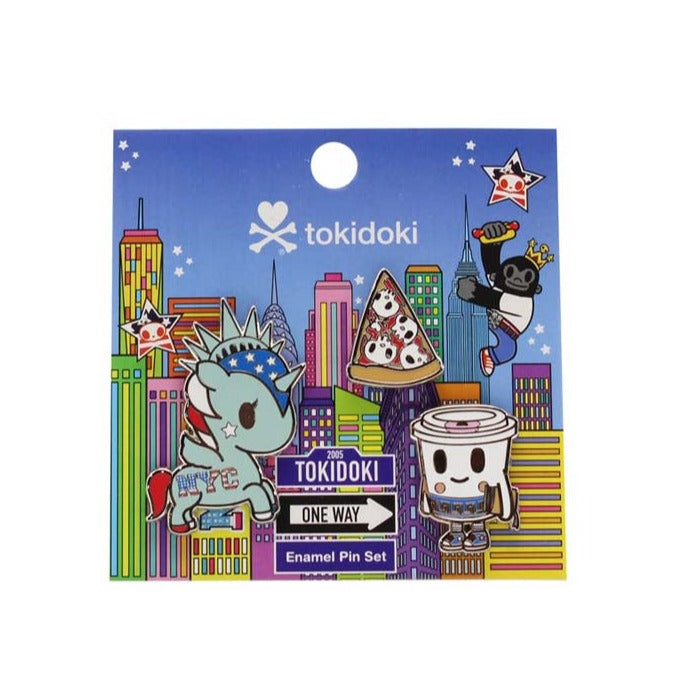 Tokidoki NYC Collection Enamel Pin Set (7240766750920)