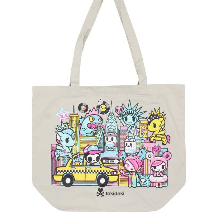 Tokidoki NYC Collection Twill Tote Bag (7240771666120)