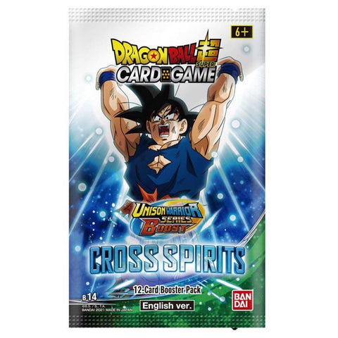 Dragon Ball Super TCG: Unison Warrior Series 14 UW5 Cross Spirits Booster (7242757144776)