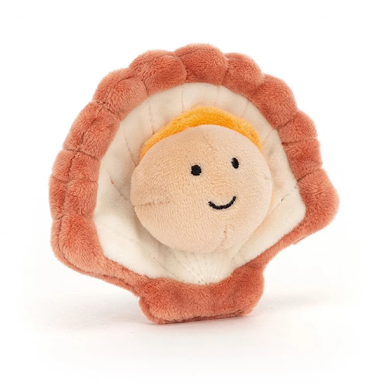 Jellycat Sensational Seafood Scallop (7377645568200)