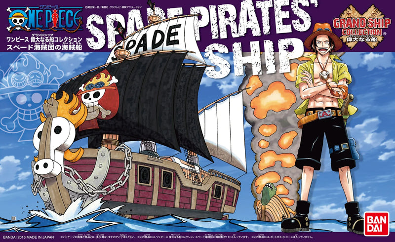 ONE PIECE - GRAND SHIP COLLECTION SPADE PIRATES SHIP 12