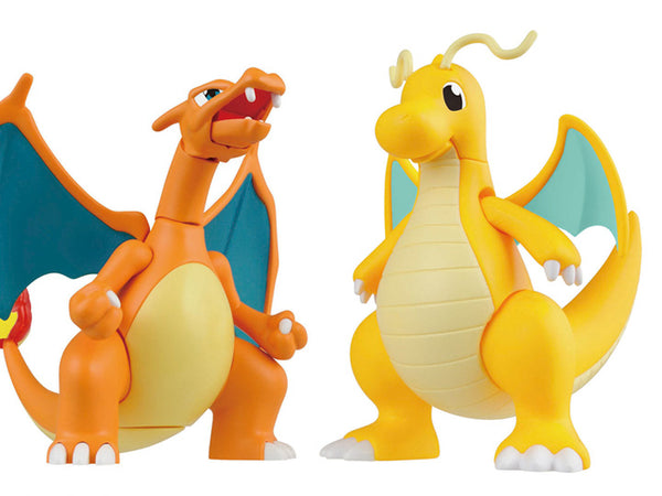 POKEMON - MODEL KIT CHARIZARD & DRAGONITE