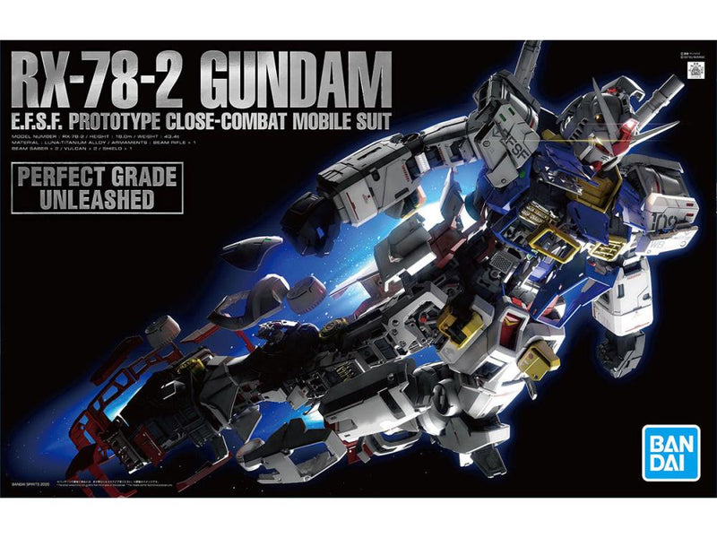 GUNDAM - PG UNLEASHED 1/60 RX-78-2 GUNDAM (On Sale)