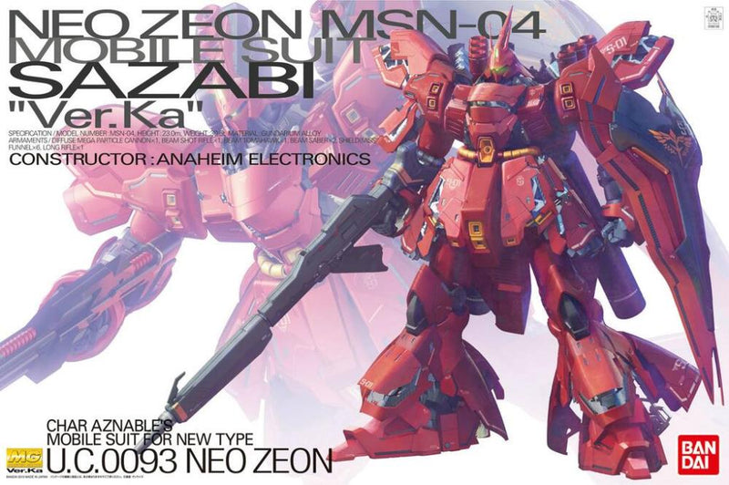 GUNDAM - MG 1/100 MSN-04 SAZABI Ver.Ka